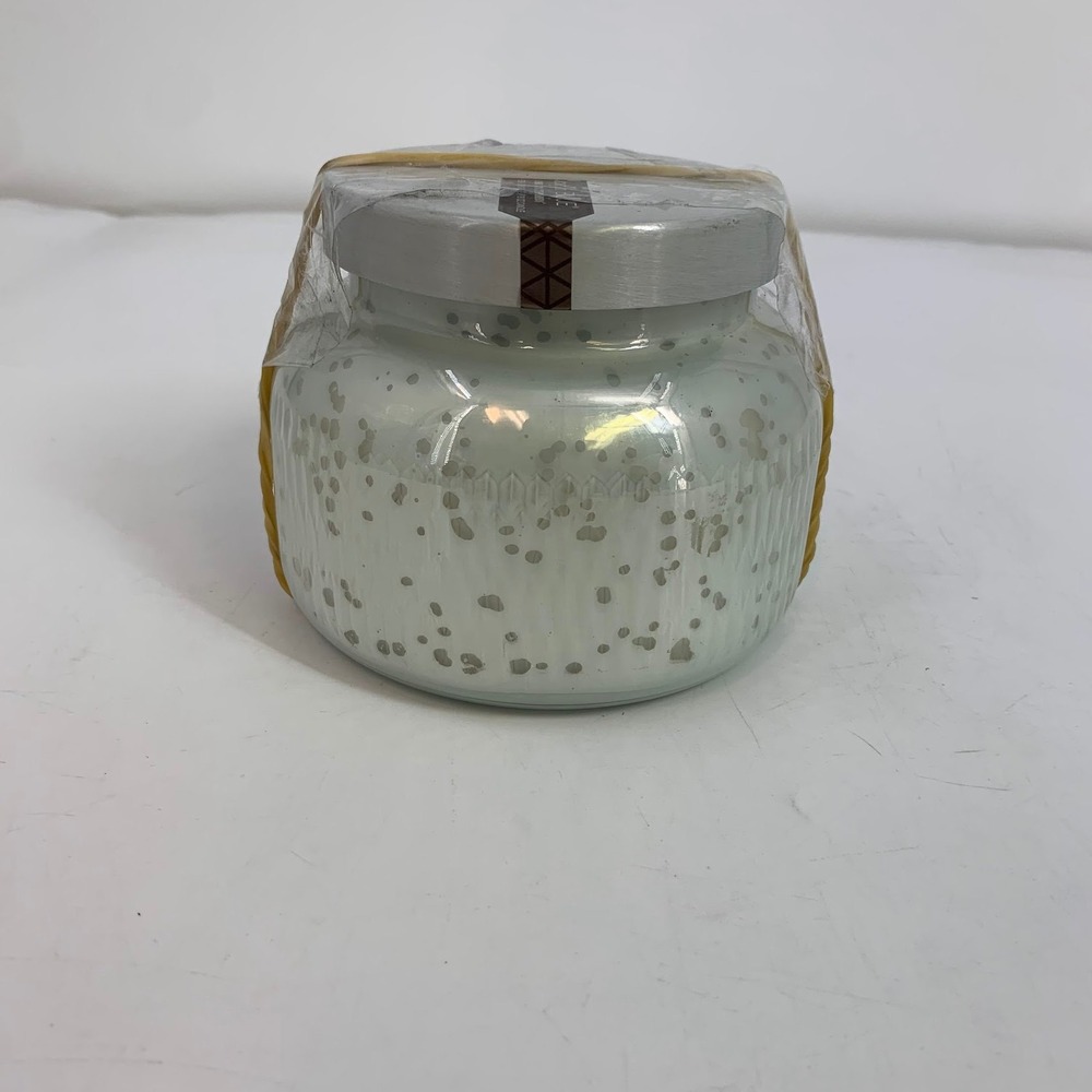 Capri Blue Chestnut Embers 19 oz Candle Silver Jar New